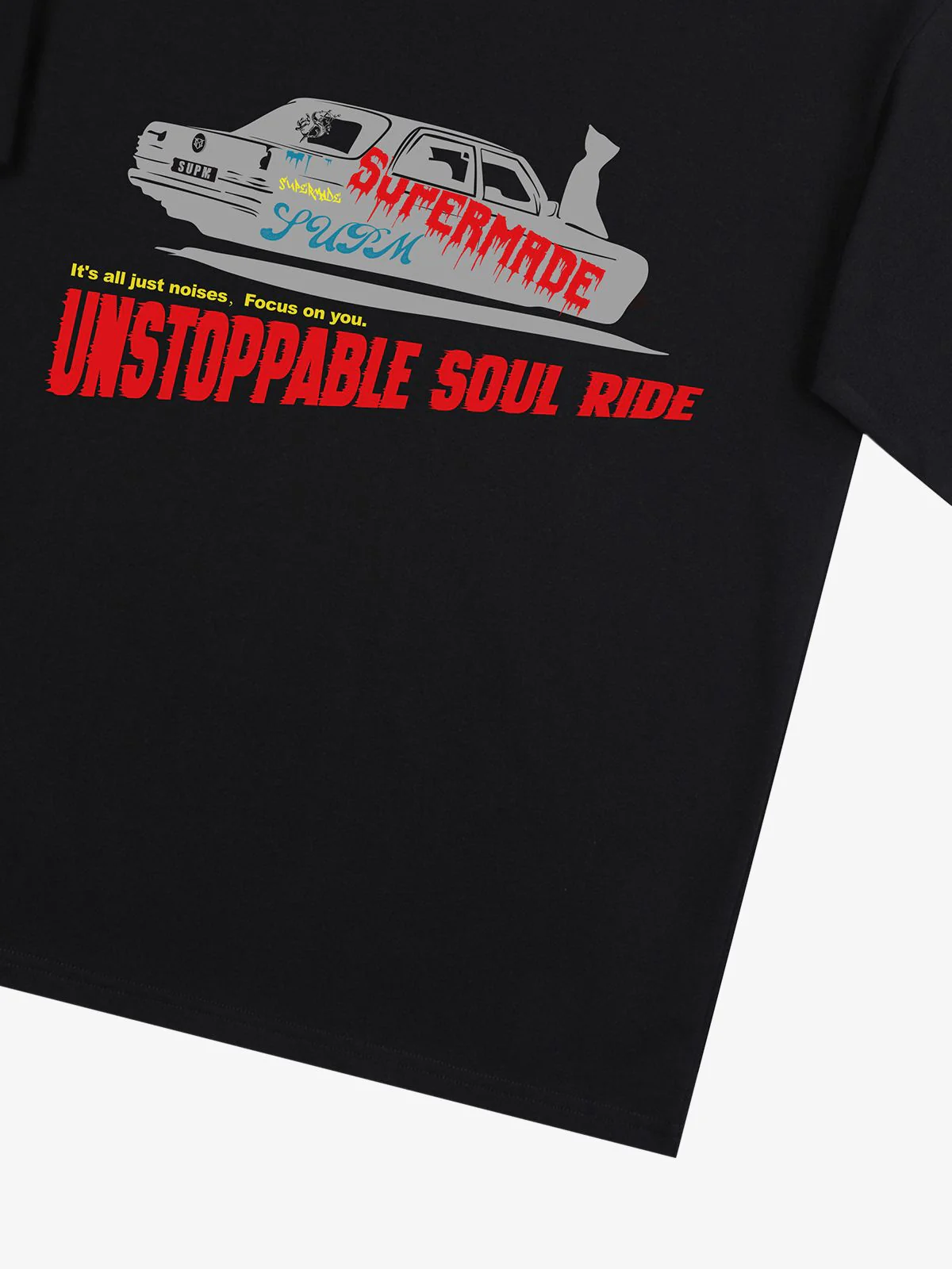 Unstoppable Soul Ride Graphic T-Shirt - Image 3