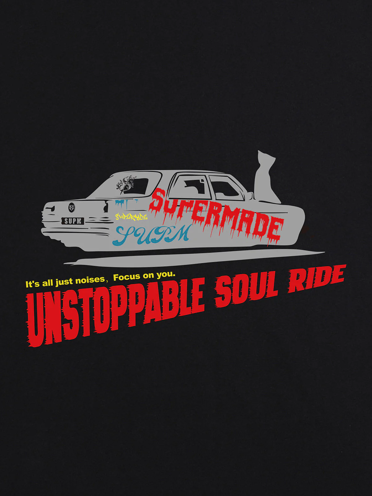 Unstoppable Soul Ride Graphic T-Shirt - Image 5