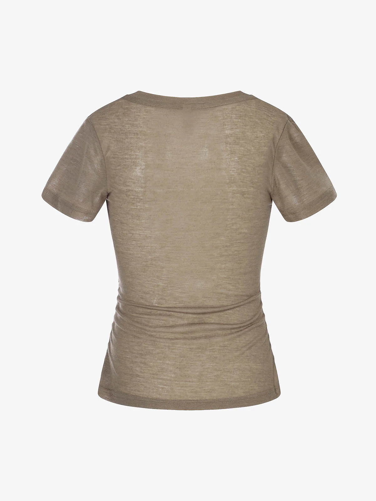 V Neck Cross Graphic Slim Fit T-Shirt - Image 8
