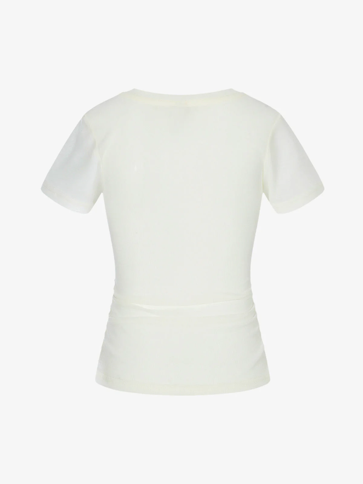 V Neck Cross Graphic Slim Fit T-Shirt - Image 9