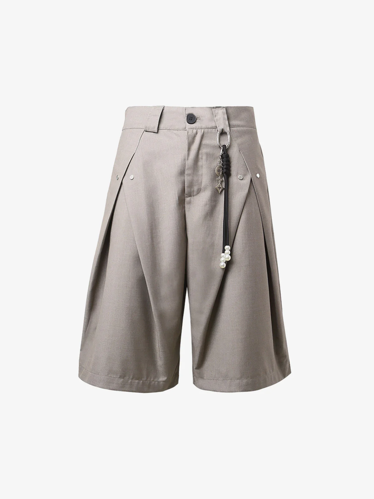 Vintage Deconstructed Pleated Shorts - 2580 - Image 2