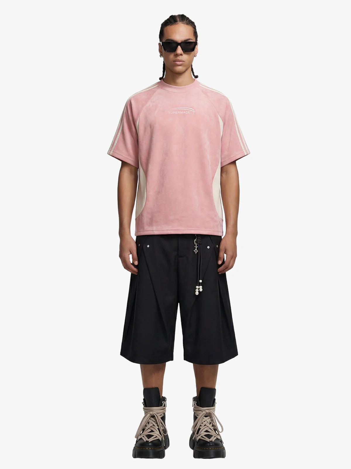 Vintage Deconstructed Pleated Shorts - 2580 - Image 3