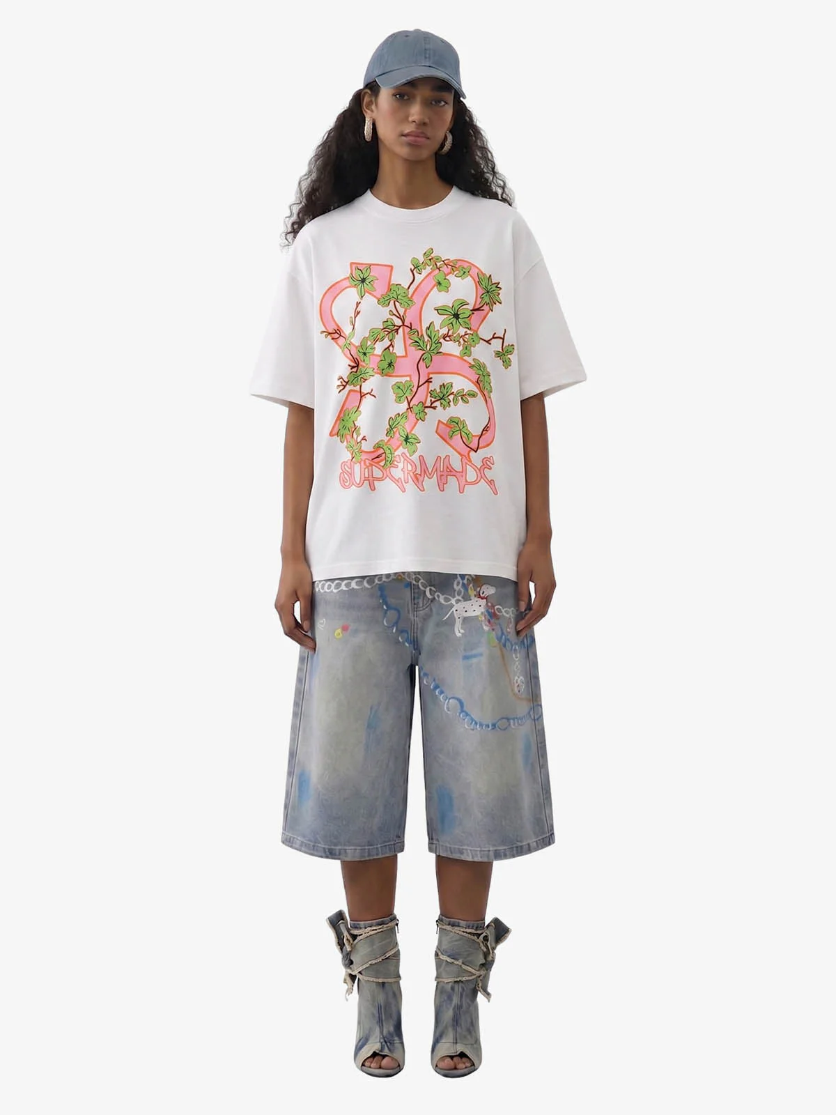 Vintage Double S Vine Graphic T-Shirt - Image 4