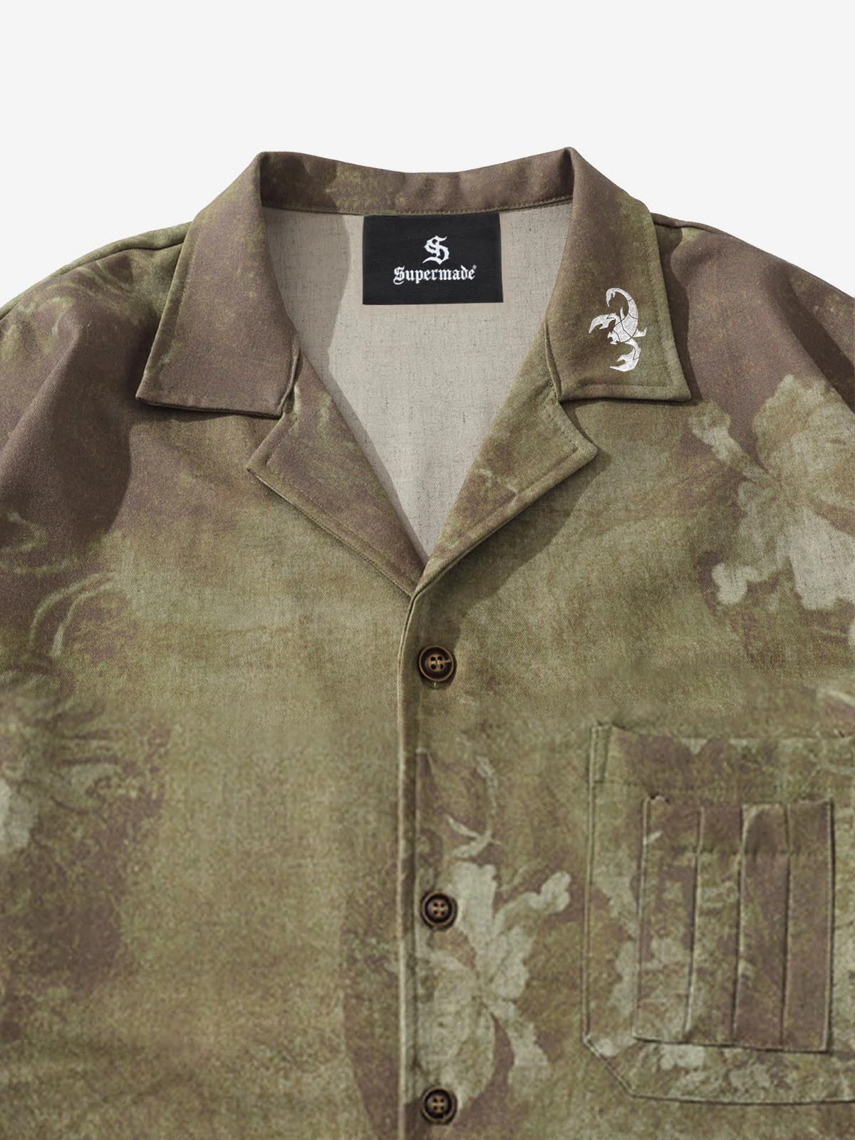 Vintage Floral Cuban Collar Shirt - Image 3