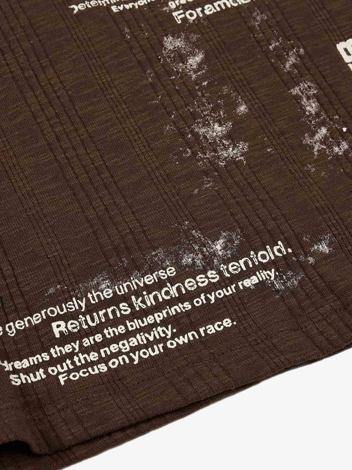 Vintage Graphic Henley Long Sleeve T-Shirt - Image 11