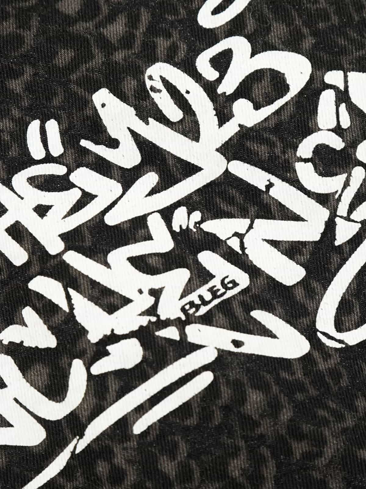 Vintage Leopard Print Fleece Zip Up Vest - Image 7