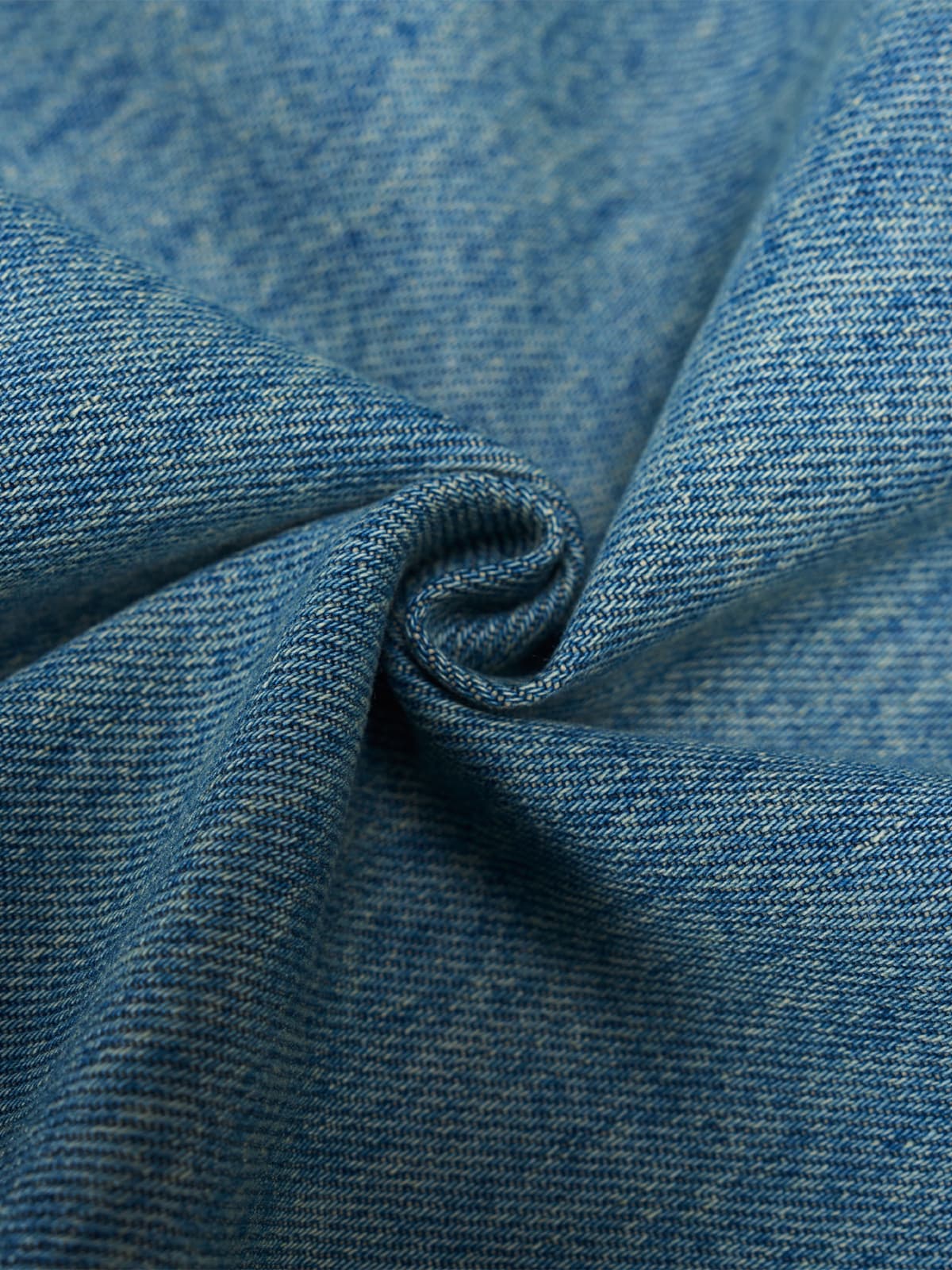 Vintage Light-Wash Pleated Barrel Jeans - 2586 - Image 7