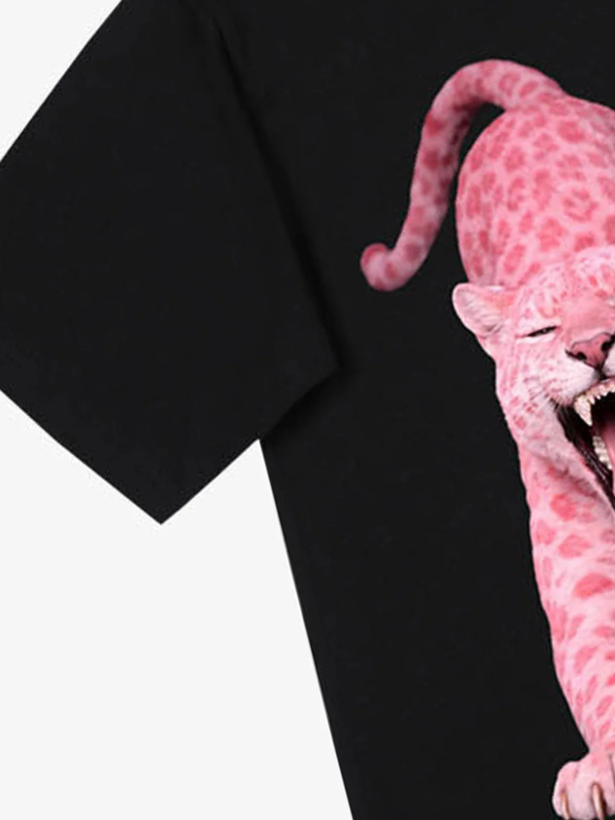 Vintage Pink Leopard Graphic T-Shirt - Image 11