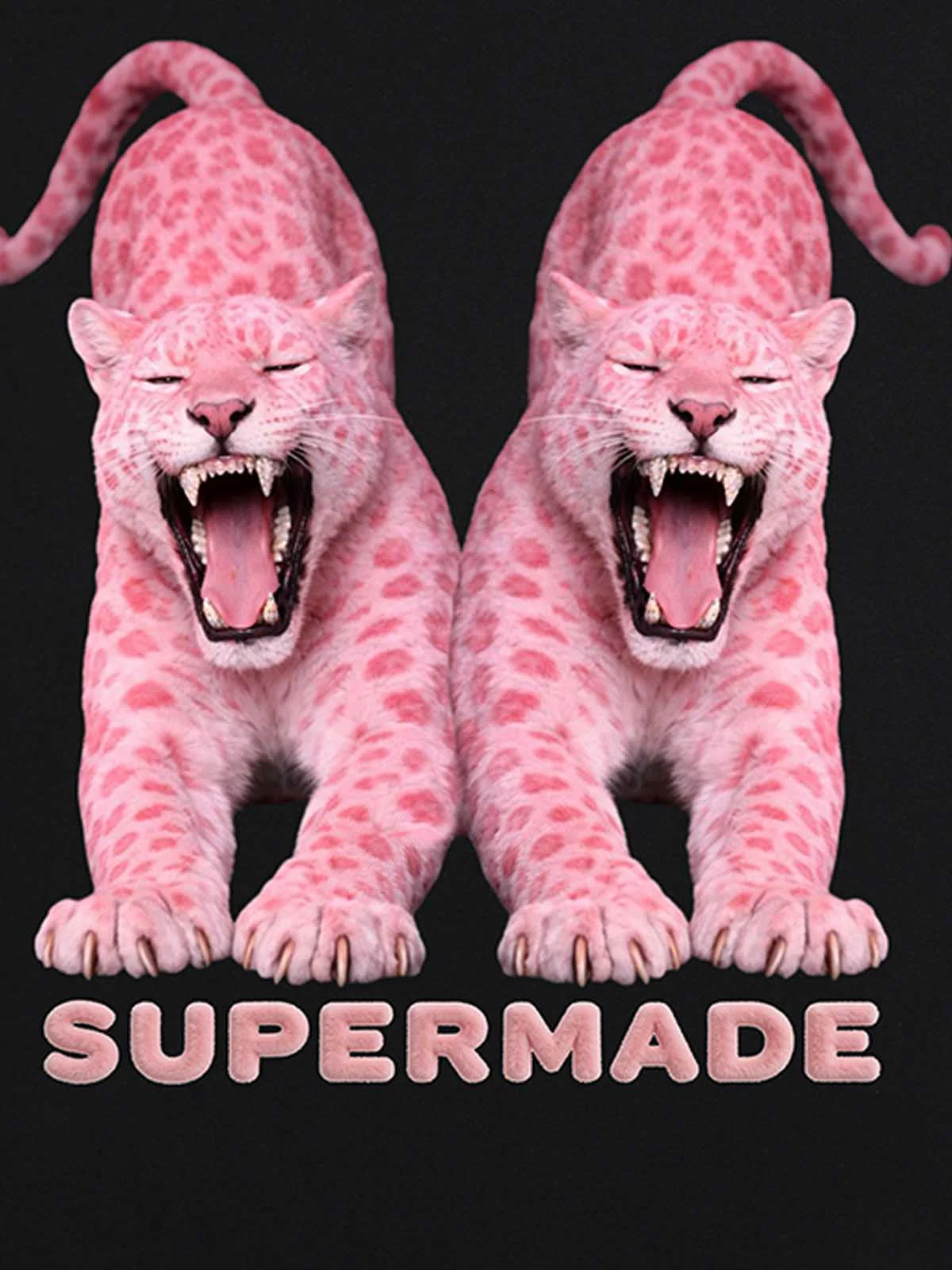 Vintage Pink Leopard Graphic T-Shirt - Image 9