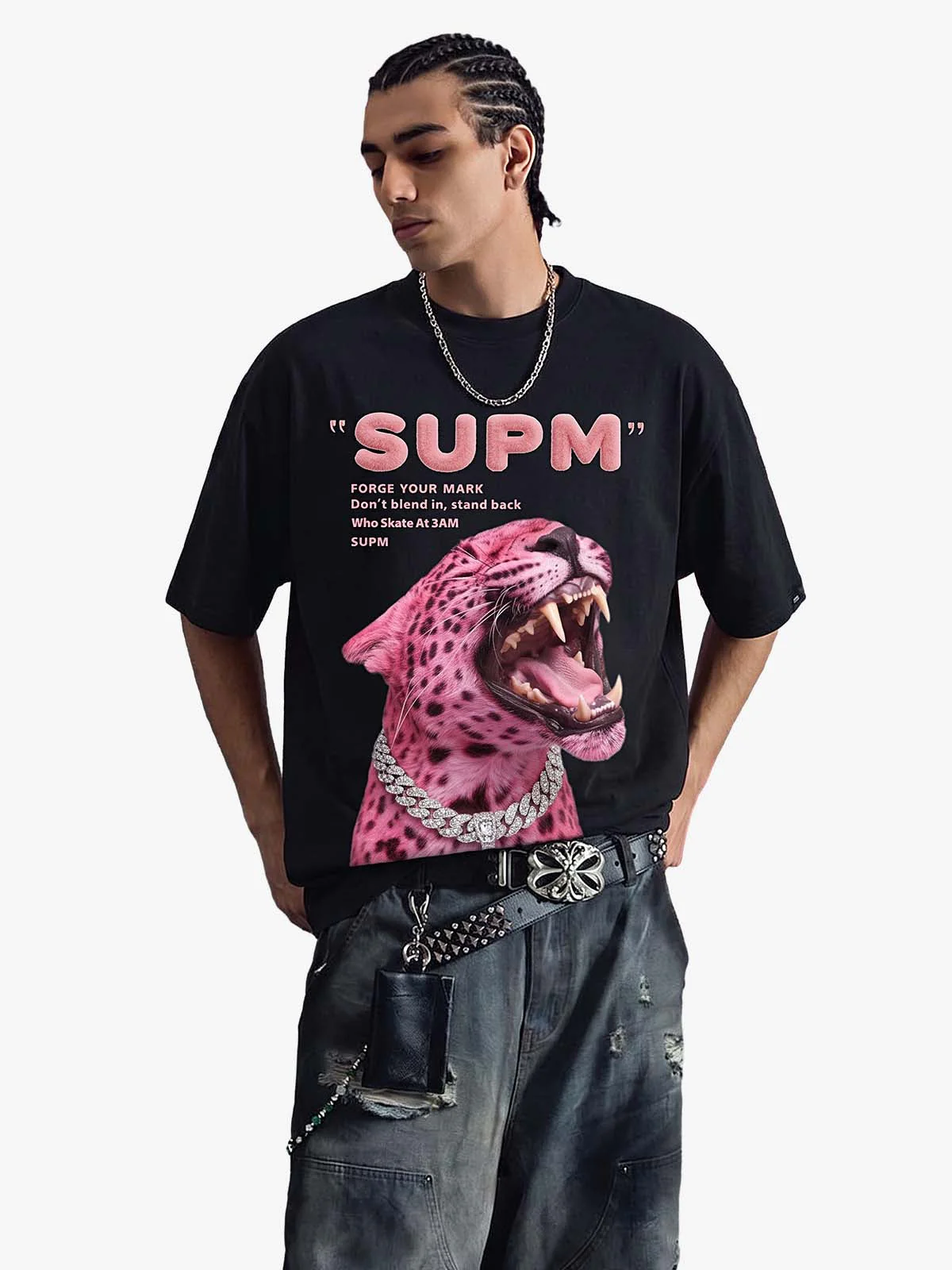 Vintage Pink Panther Graphic T-Shirt