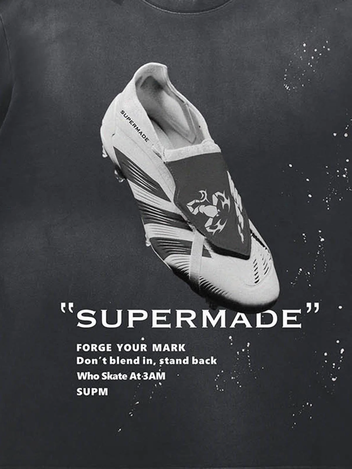 Vintage Soccer Cleat Graphic T-Shirt - Image 5
