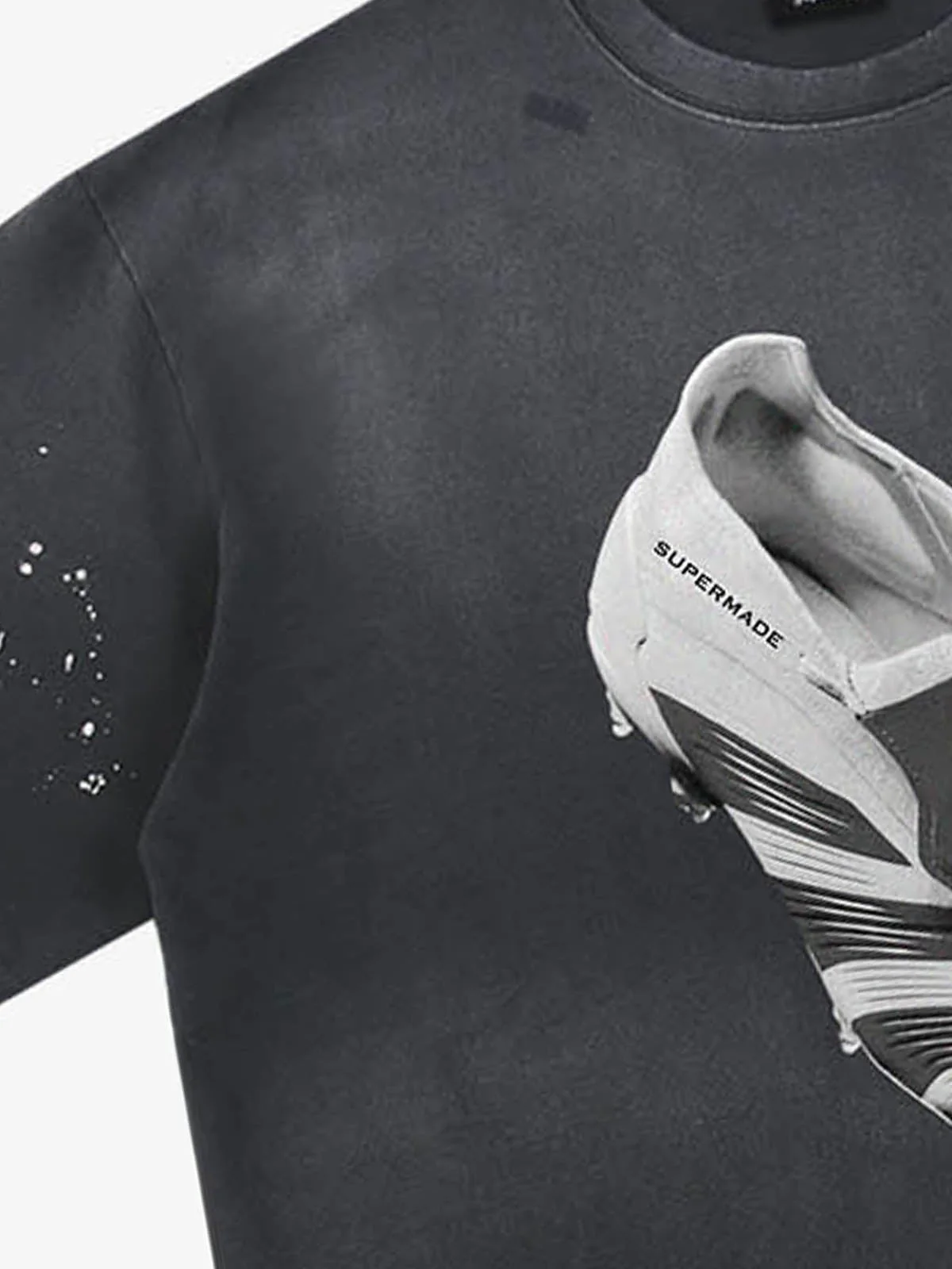 Vintage Soccer Cleat Graphic T-Shirt - Image 7