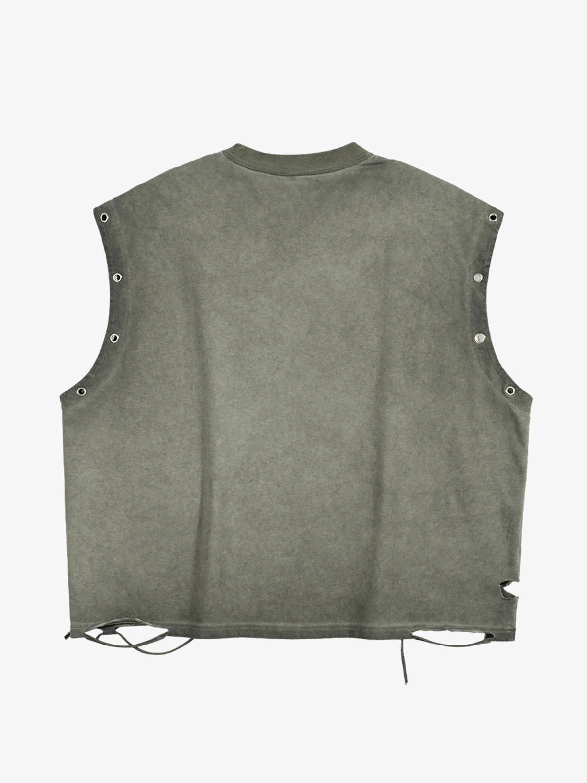 Vintage Washed 63 Graphic Sleeveless T-Shirt - Image 5