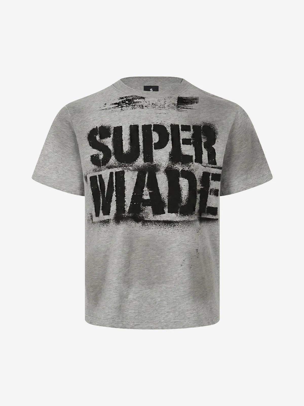 Vintage Washed Logo Print T-Shirt - Image 3
