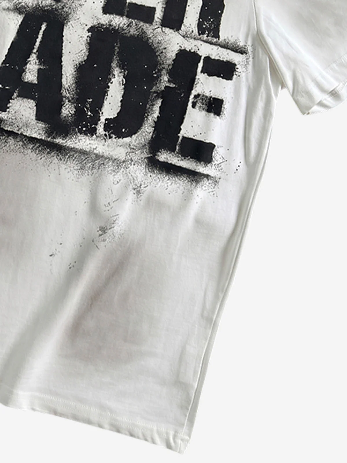 Vintage Washed Logo Print T-Shirt - Image 8