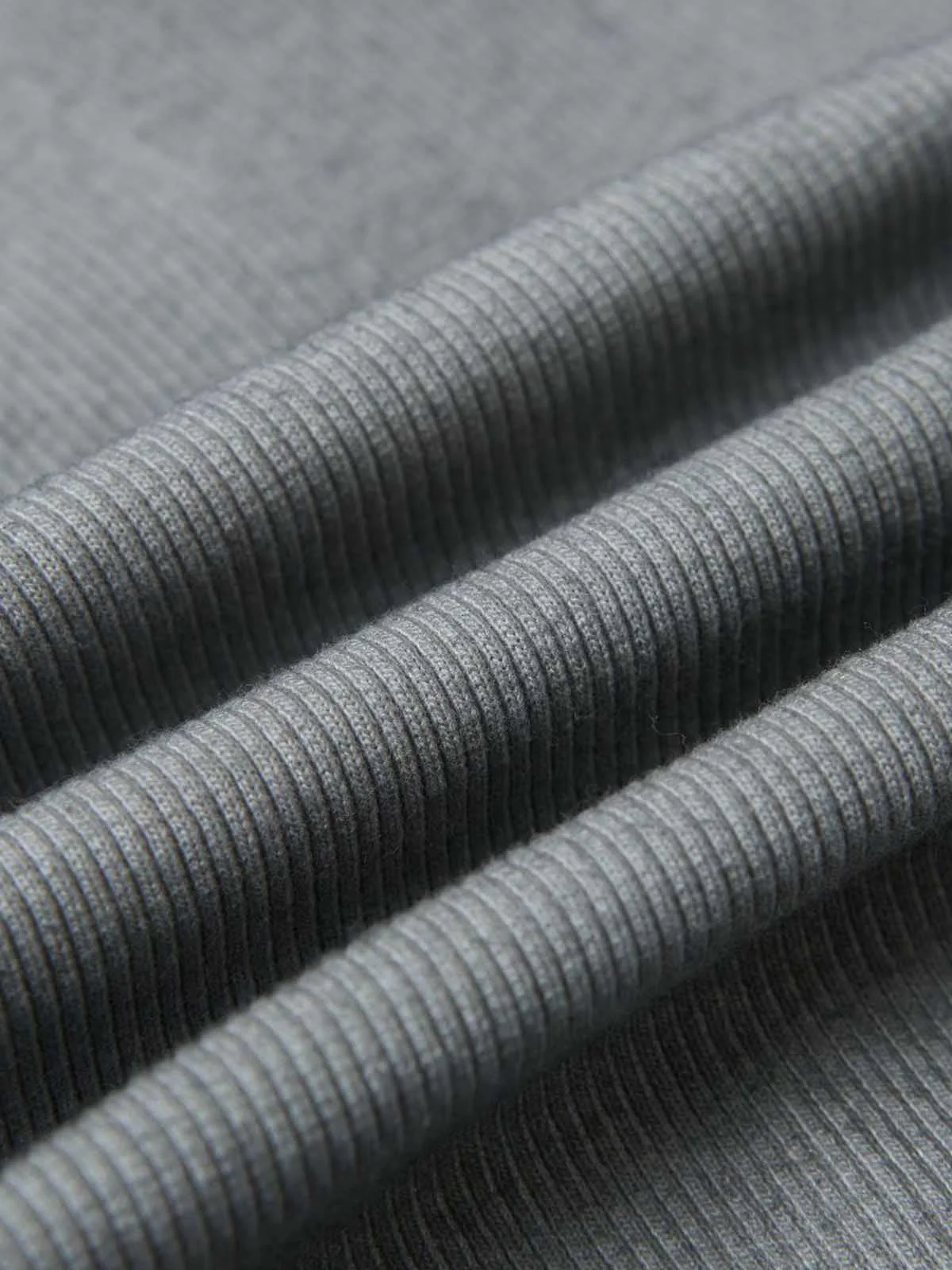 Vintage Washed Sculpted Seam Ribbed Long Sleeve T-Shirt - 2624 - Image 7