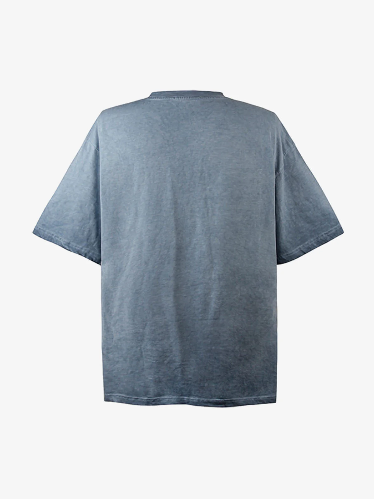 Vintage Washed Shadow Portrait Print T-Shirt - Image 3