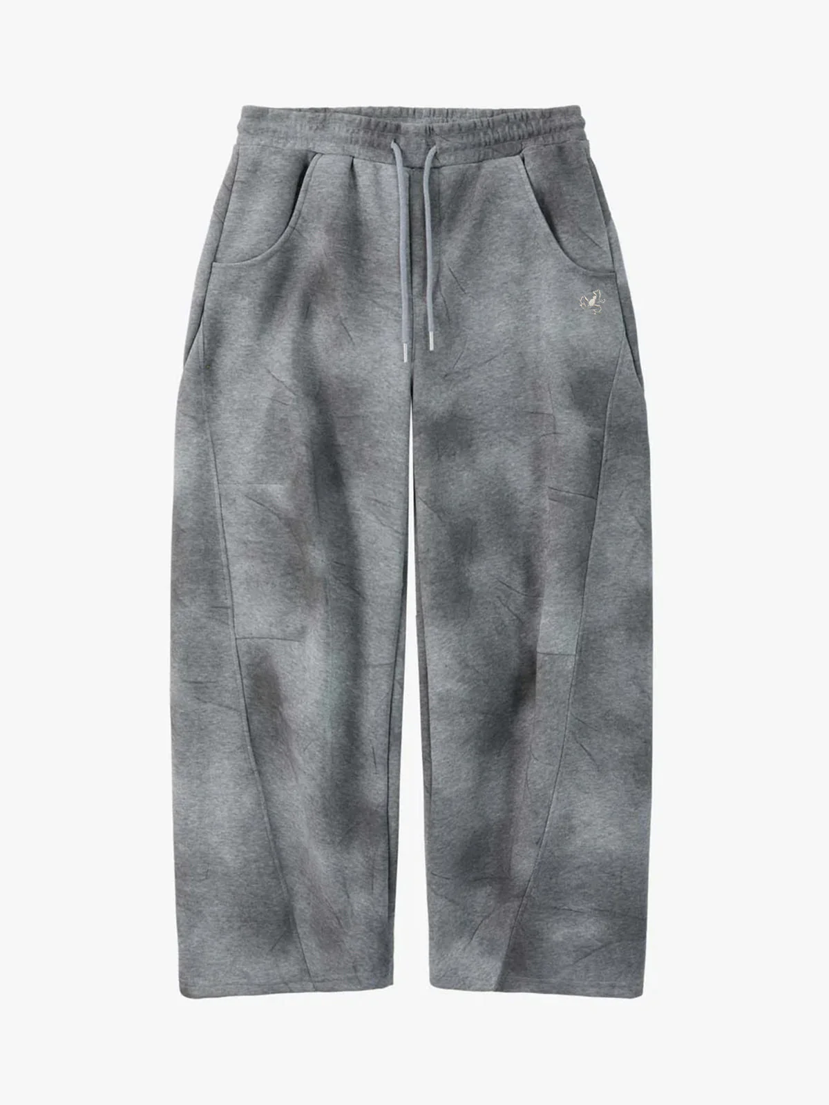 Vintage Washed Tie-Dye Zip Up Hoodie & Barrel Sweatpants Tracksuit - Image 26