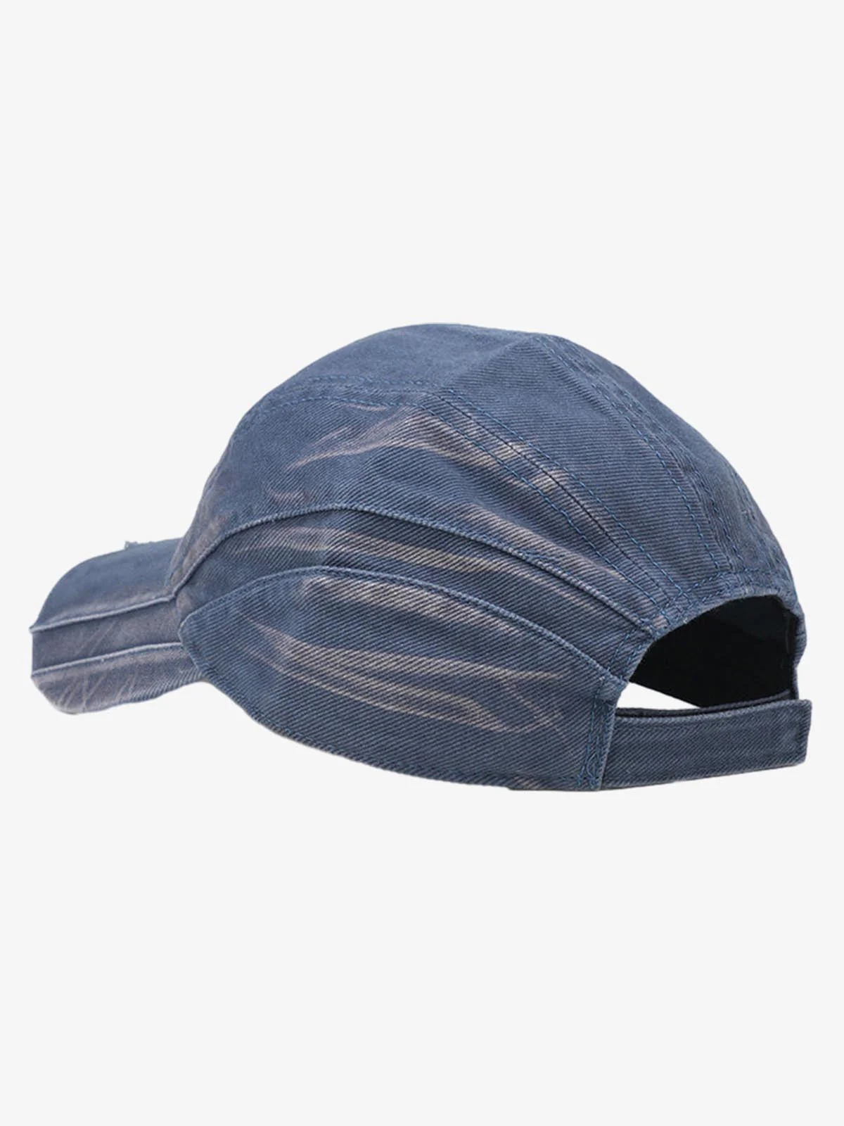 Washed Distressed Panel Baseball Cap - Image 10