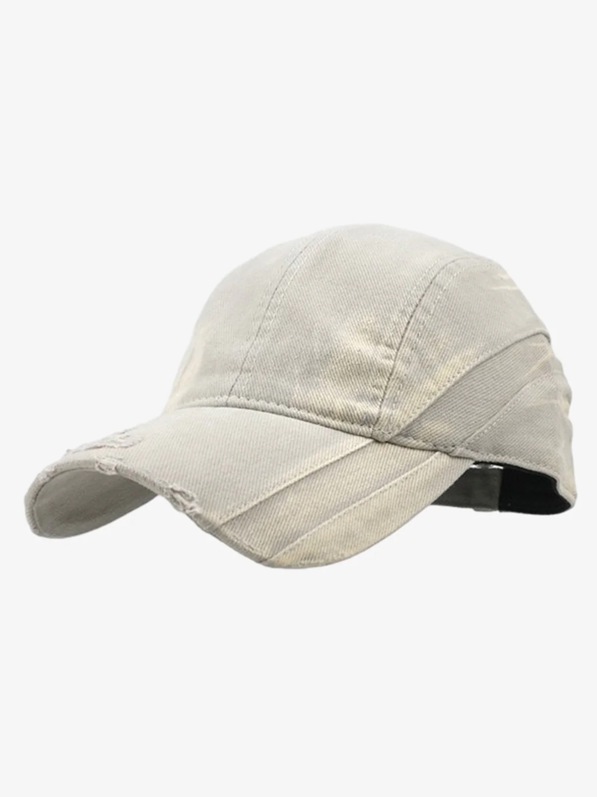 Washed Distressed Panel Baseball Cap - Image 2