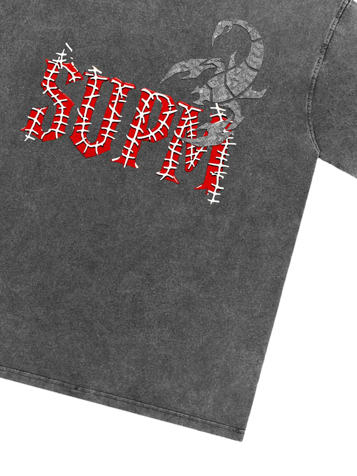 Washed Scorpion Graphic T-Shirt - Image 12