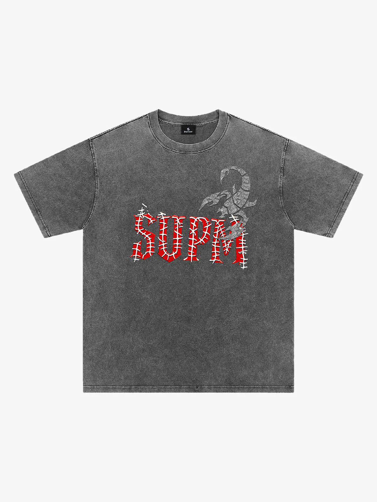 Washed Scorpion Graphic T-Shirt - Image 3