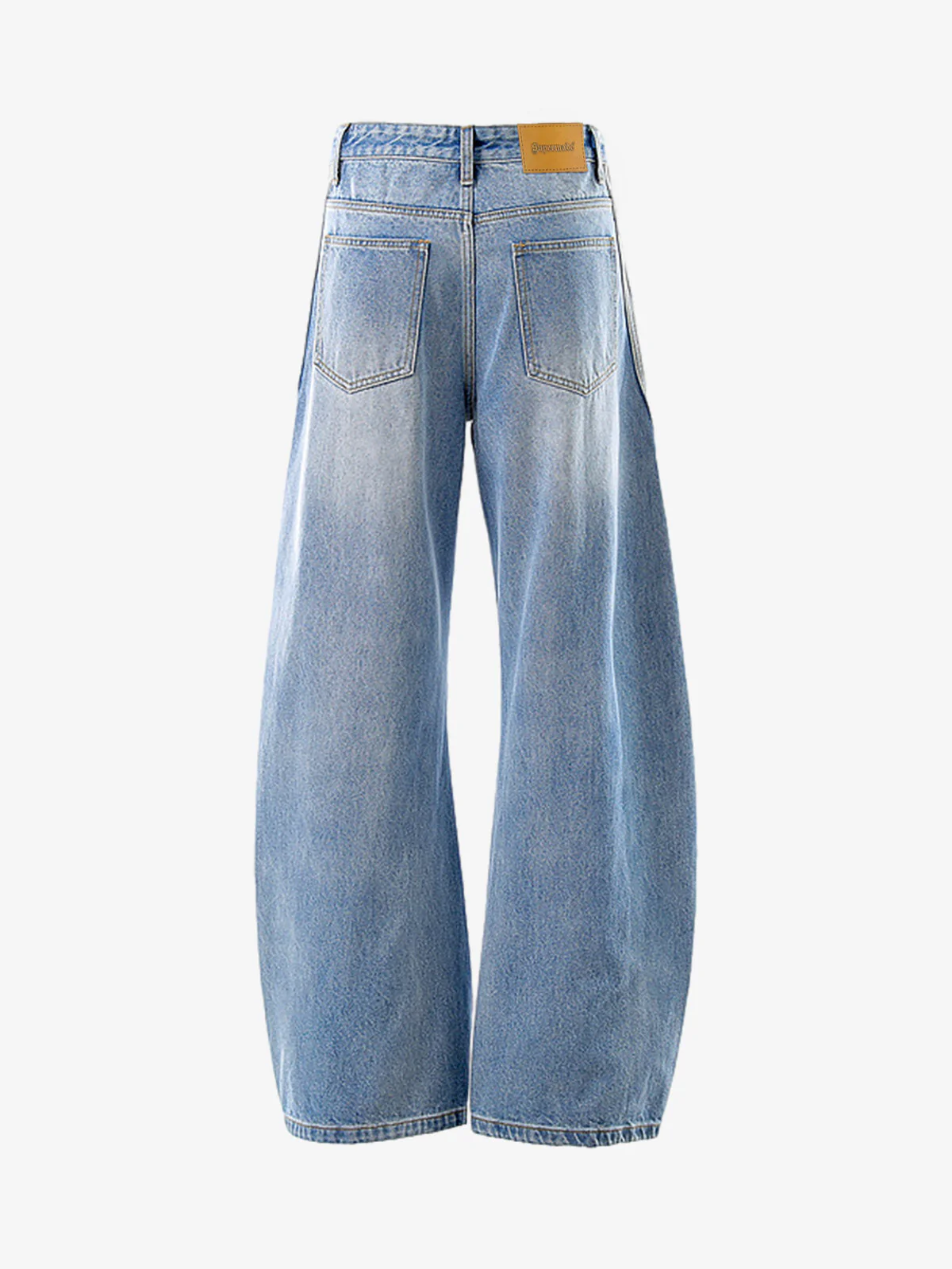Washed Side Stripe Machete Jeans - Image 2