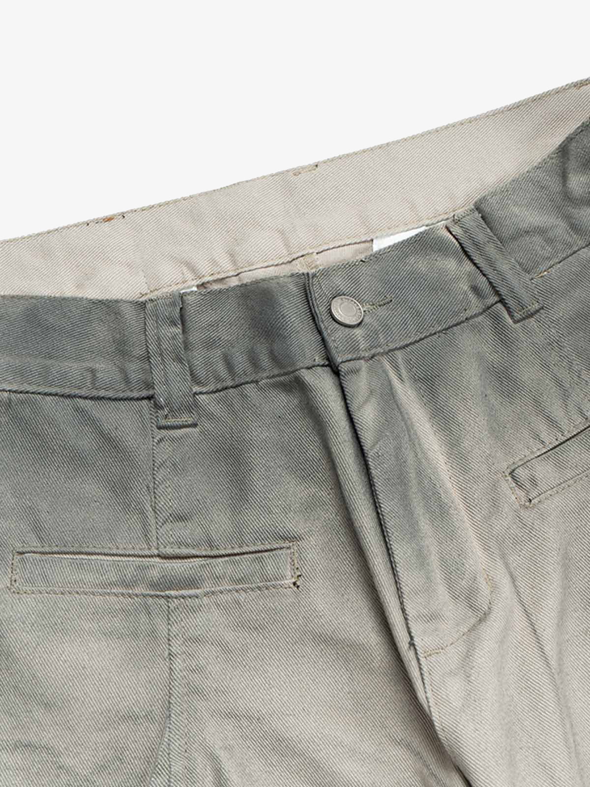 Retro Dirty Dye Baggy Pants - 2468 - Image 4