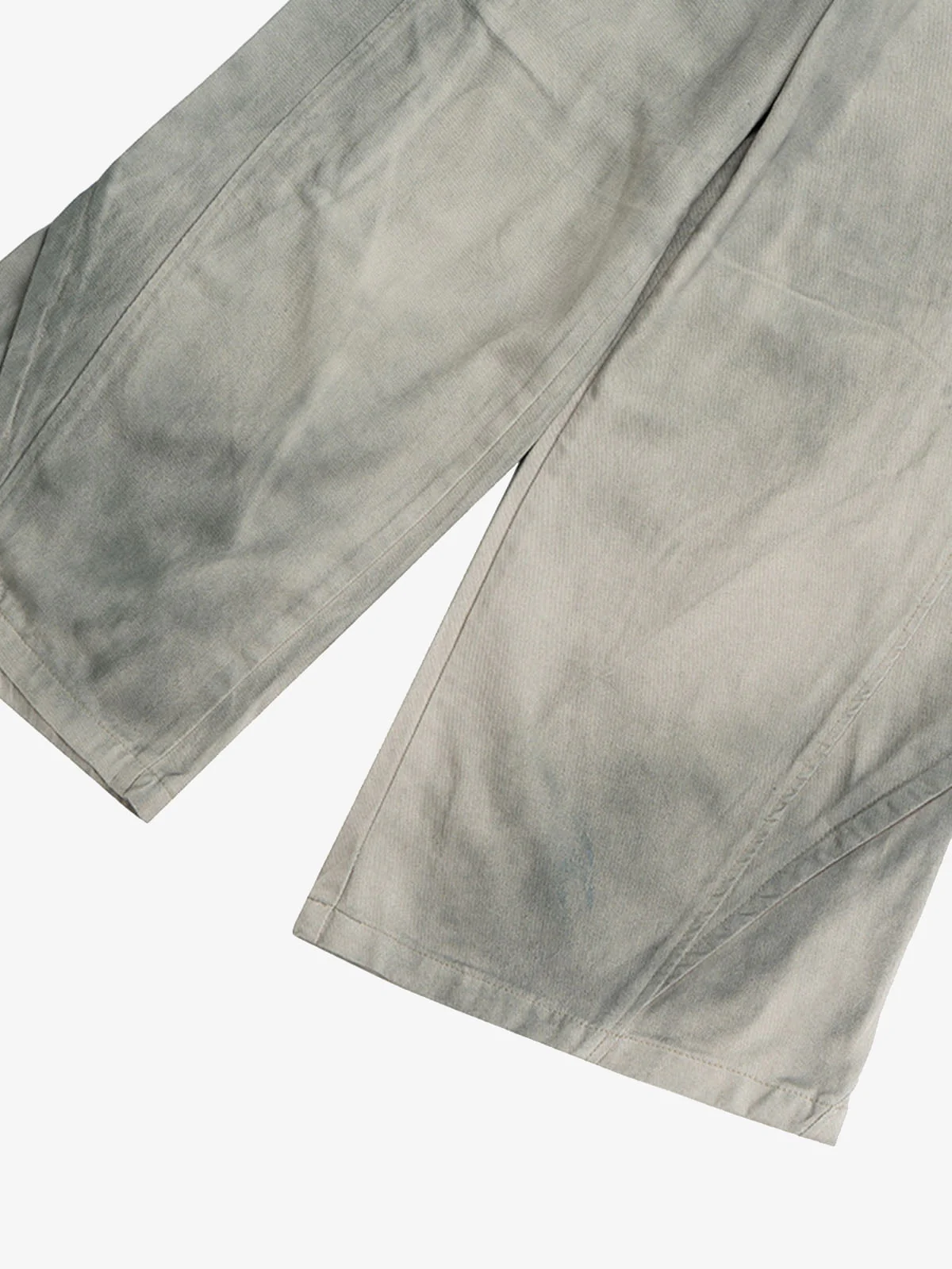 Retro Dirty Dye Baggy Pants - 2468 - Image 5