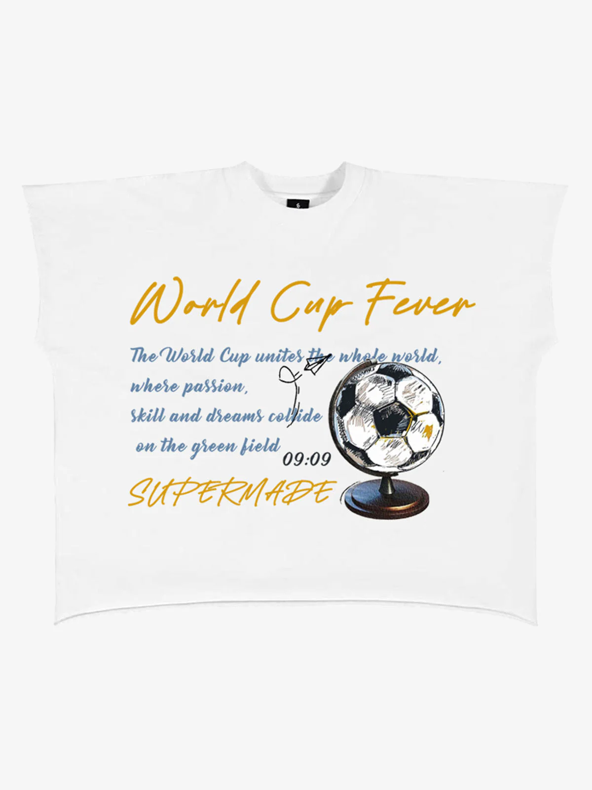 World Cup Fever Soccer Graphic T-Shirt - Image 2