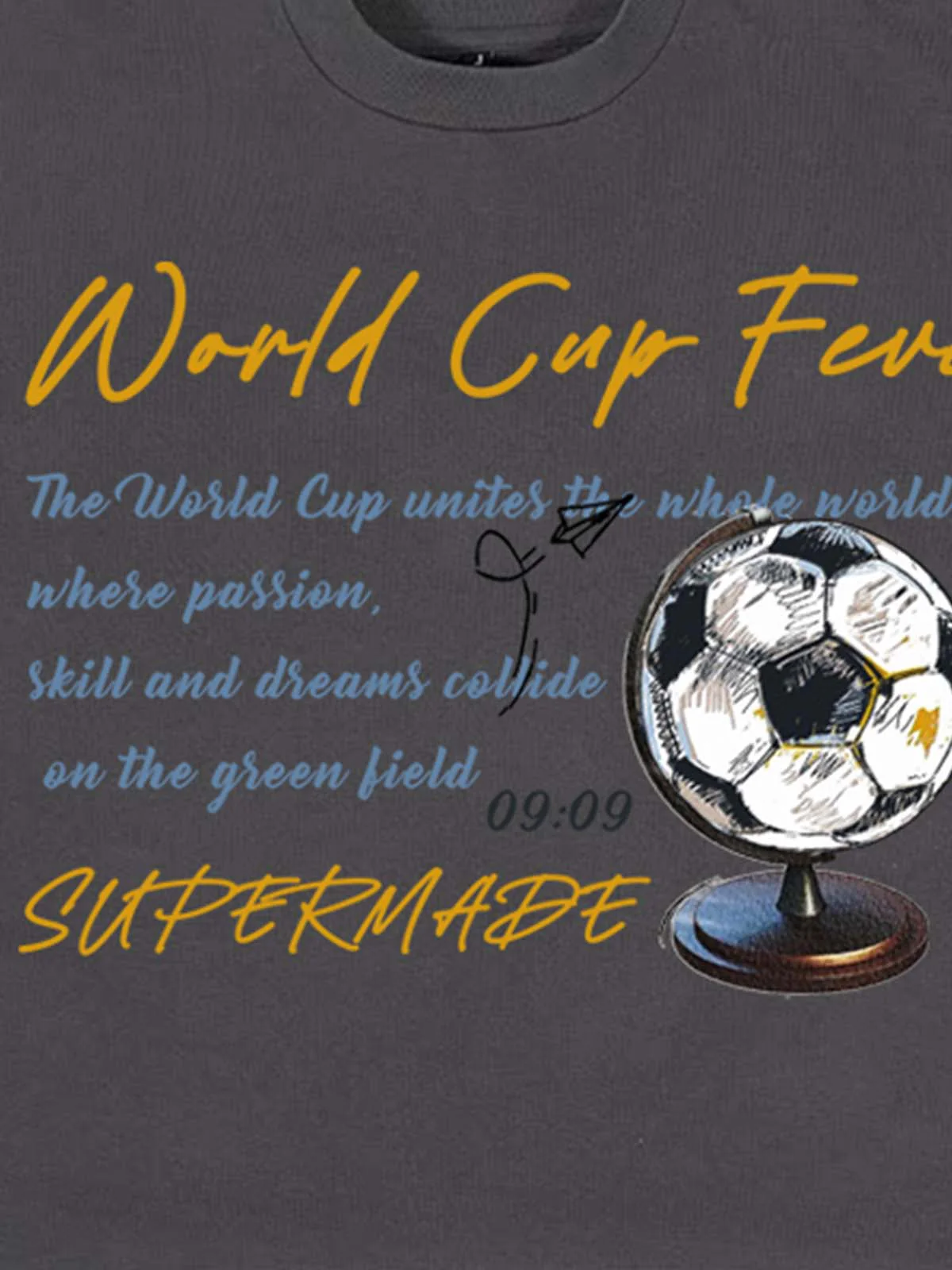 World Cup Fever Soccer Graphic T-Shirt - Image 7