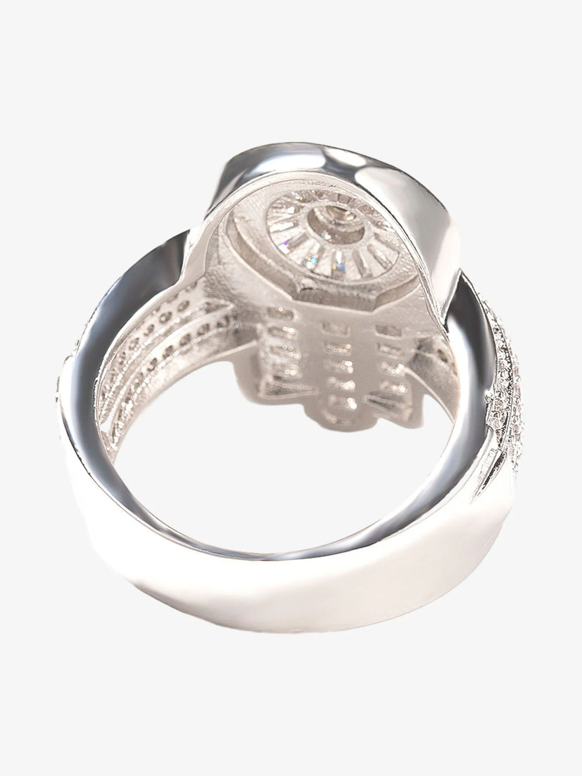 Zircon Palm Statement Ring - Image 4
